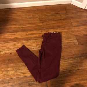 Cotton on Wine colored pants size 4